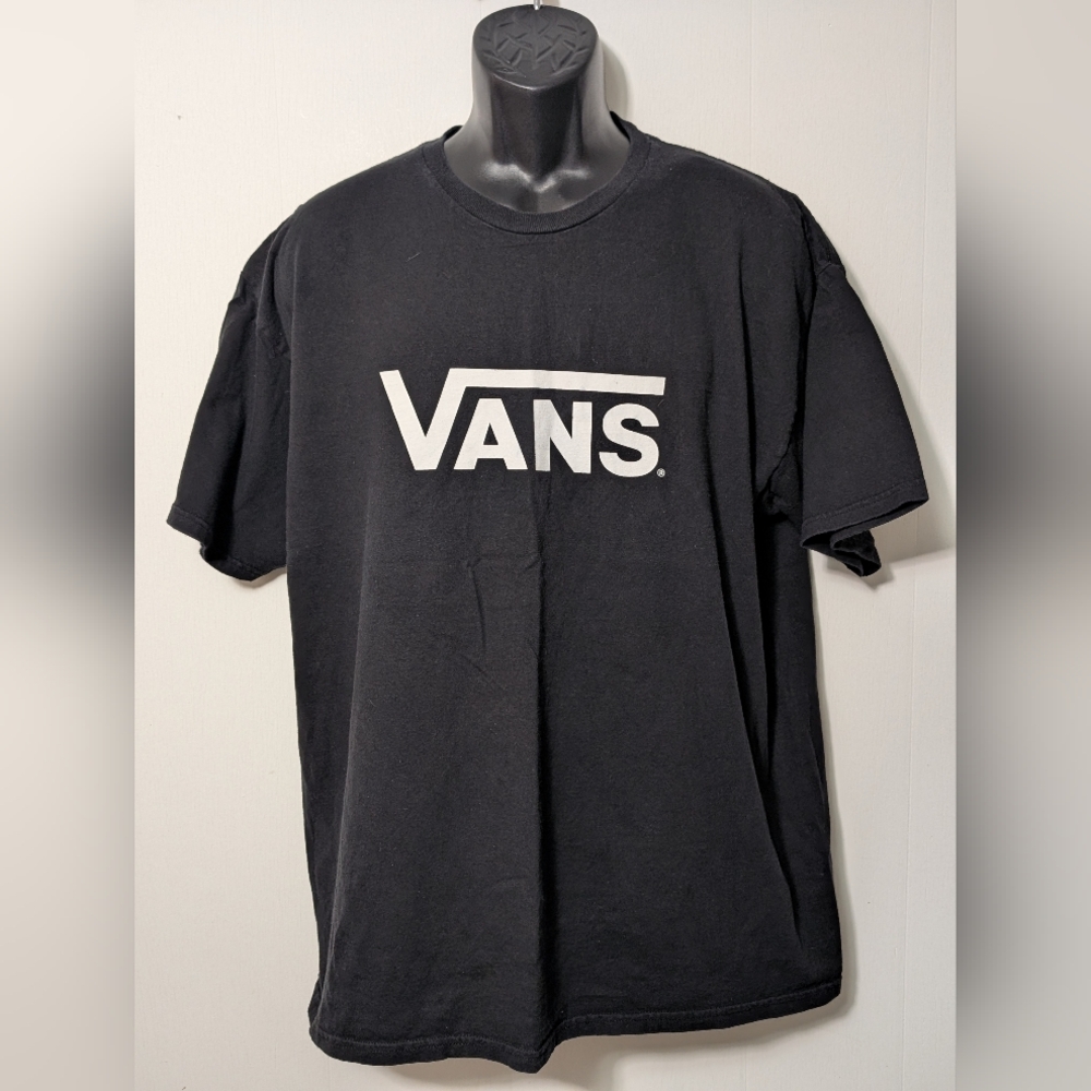 Men's Vans Black Classic Logo T-shirt Size XL